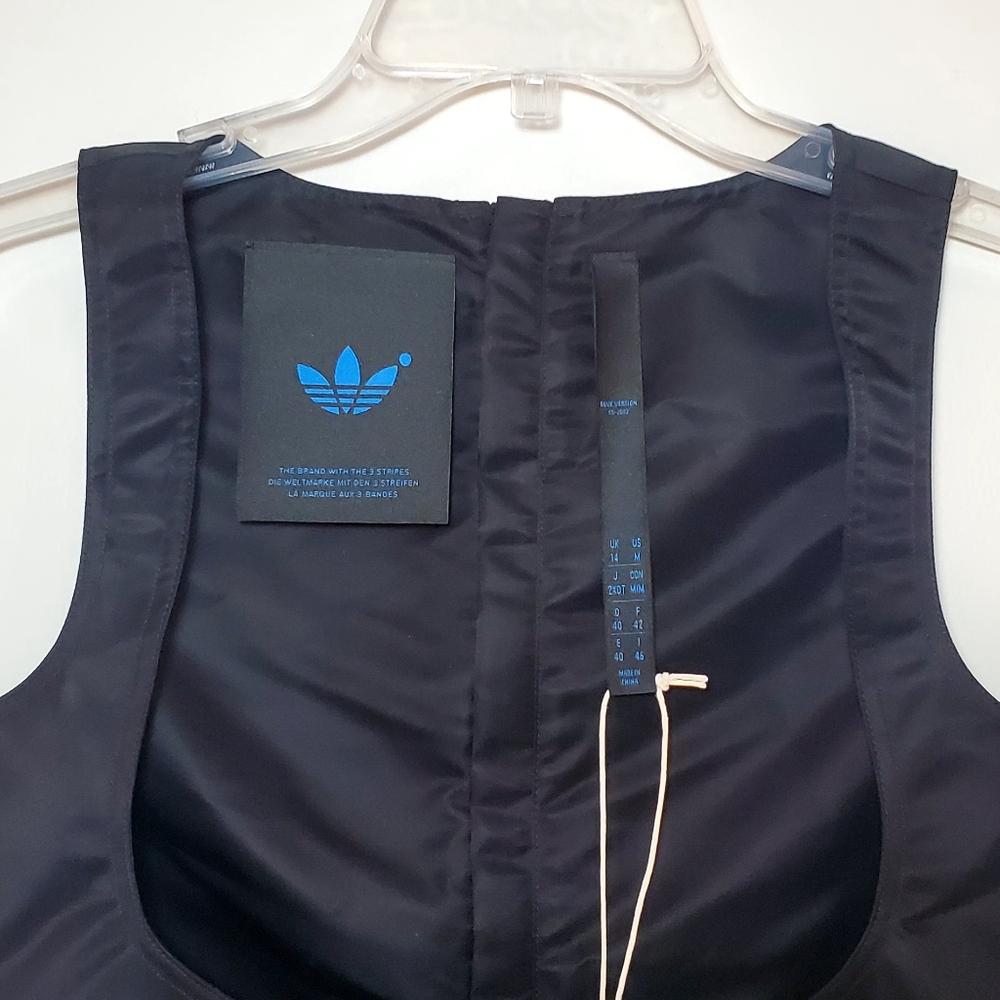 Adidas Women’s Black Corset Crop Top - Picture 8 of 14